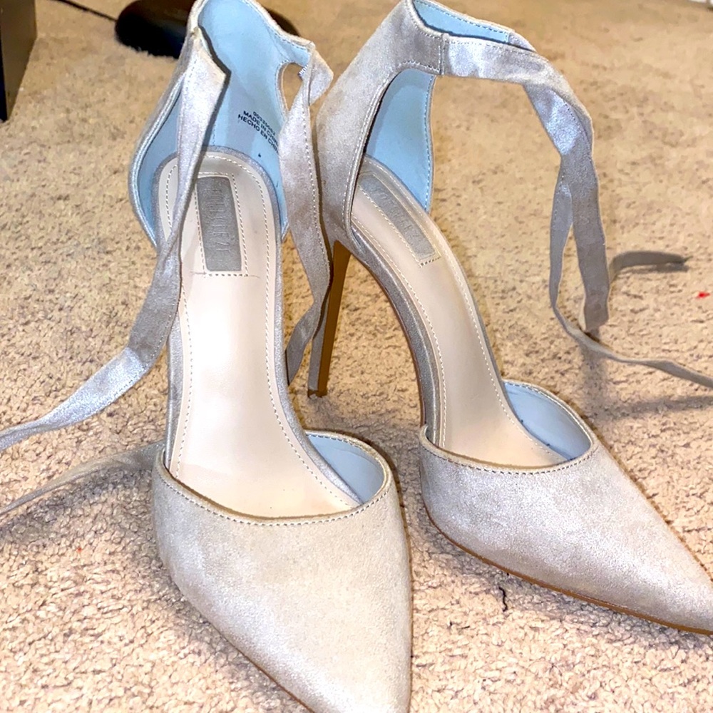Forever 21 Gray Heels